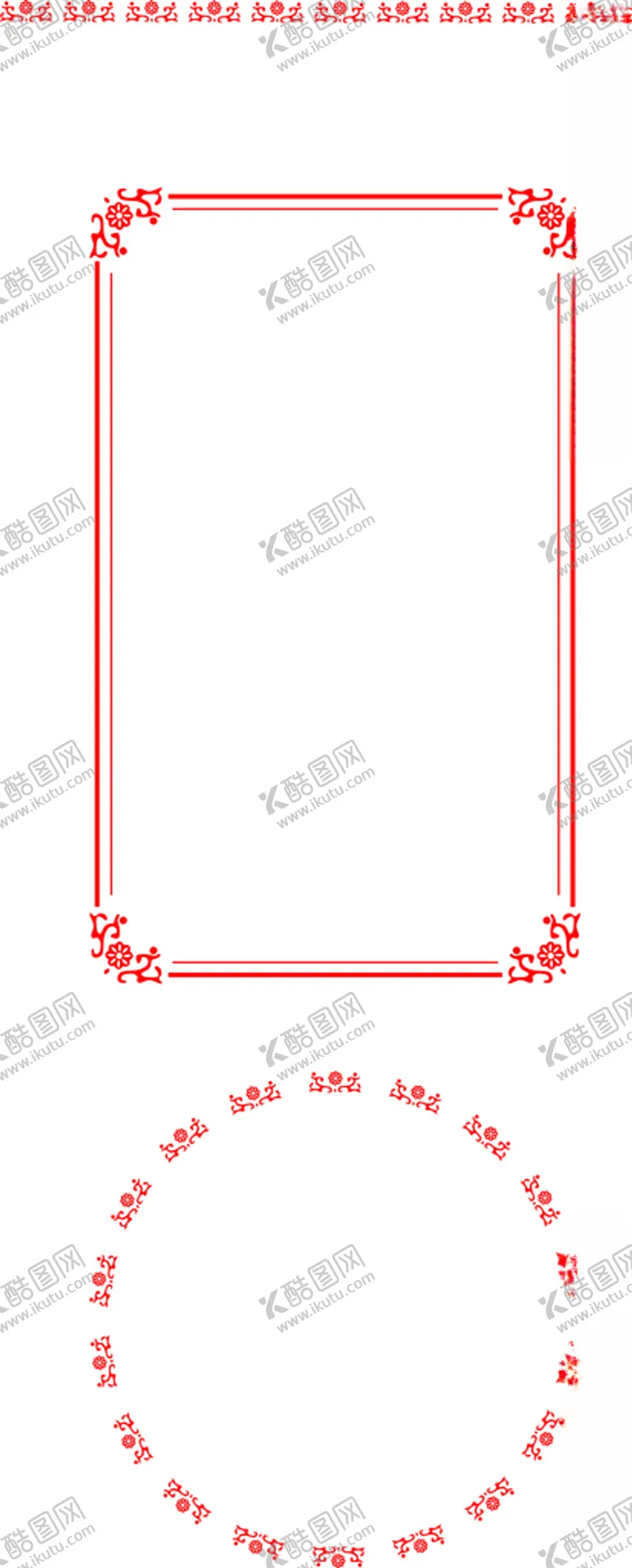 编号：60625505010654579429【酷图网】源文件下载-花边边框
