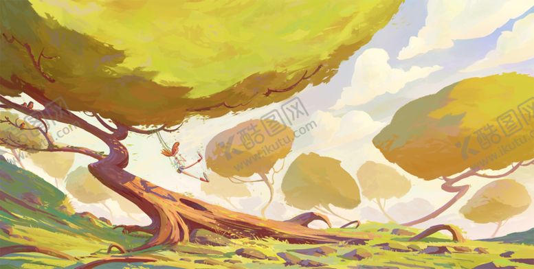 编号：75972306190359399260【酷图网】源文件下载-动漫卡通插画图案