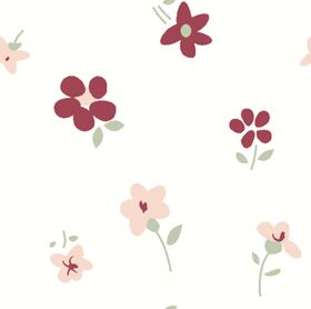 小碎花色块数码印设计