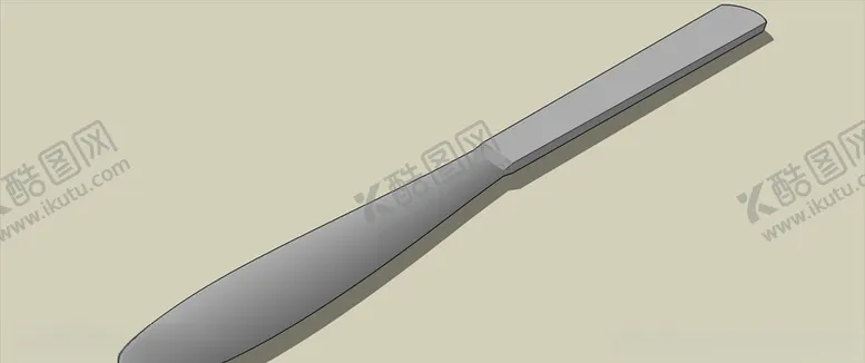 编号：89679306291246059207【酷图网】源文件下载-西餐刀具模型