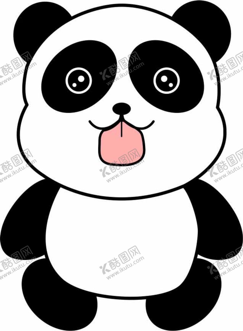 编号：27565001141958476231【酷图网】源文件下载-卡通熊猫