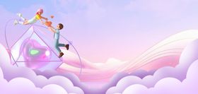 梦幻草地阅读的美好场景