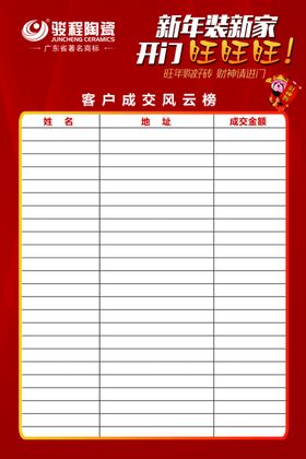 签单榜