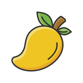 扁平化芒果