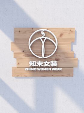 女装店铺logo样式样机展示