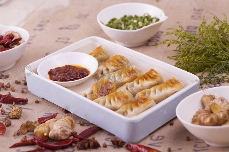 编号：41587009182043514398【酷图网】源文件下载-锅贴饺 煎饺