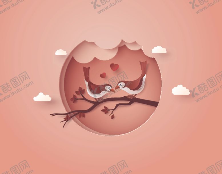 编号：52782809291238047216【酷图网】源文件下载-情人节海报