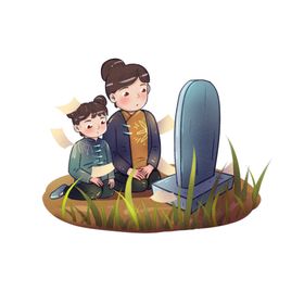 寒衣节海报