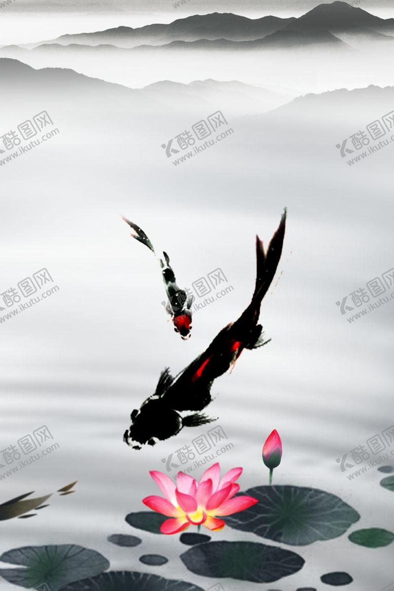 编号：92829410291120278418【酷图网】源文件下载-荷花背景