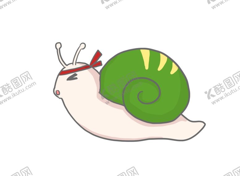 编号：24892407081012432379【酷图网】源文件下载-蜗牛插画素材