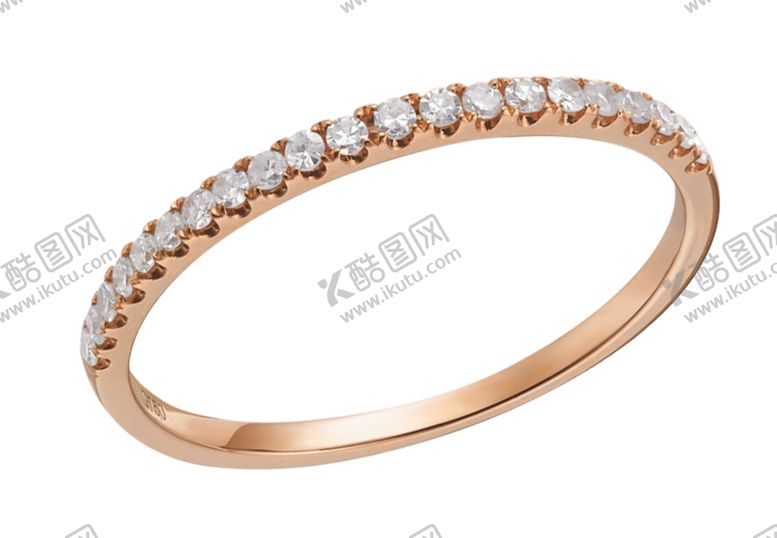 编号：97512809140340248345【酷图网】源文件下载-18K彩金钻石排戒