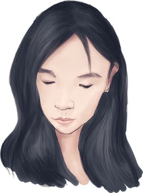 漫画人物插画合层