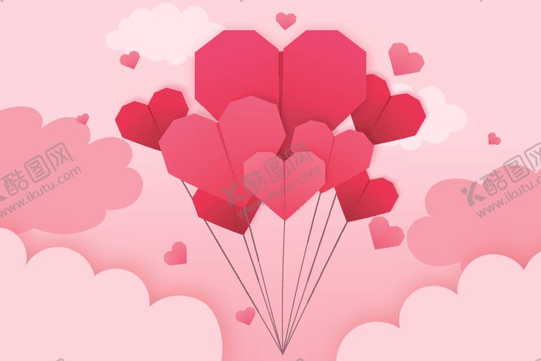编号：69362905160137036550【酷图网】源文件下载-心形LOVE婚庆情人节