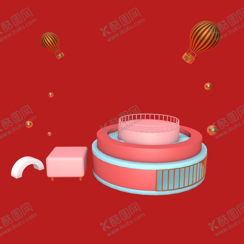 编号：23909202022359358539【酷图网】源文件下载-3D电商展台
