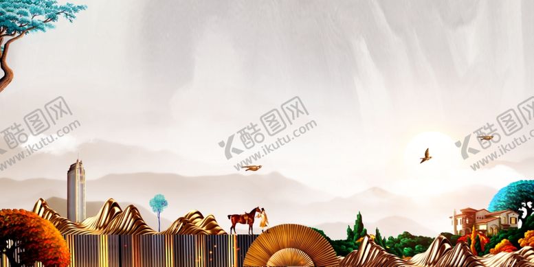 编号：59797605181650018825【酷图网】源文件下载-房地产背景