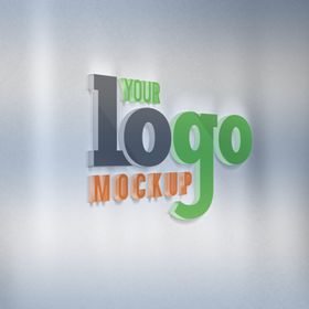LOGO样机标志贴图标志贴图贴图