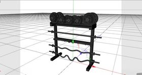 C4D模型运动器材