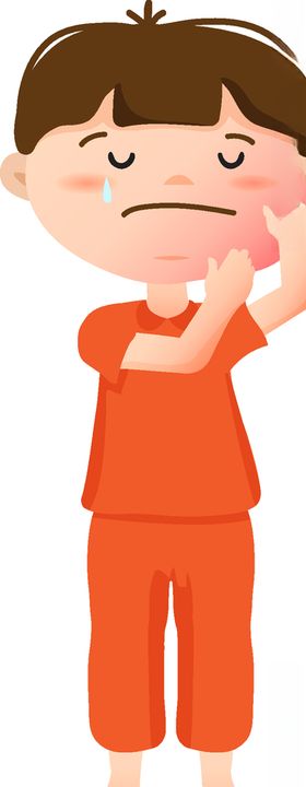 生病的孩子