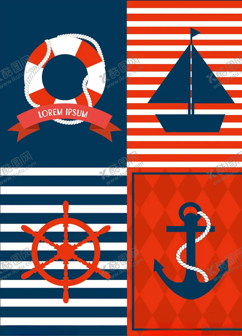 编号：76124809110536476643【酷图网】源文件下载-航海元素
