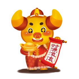 牛卡通形象(188)
