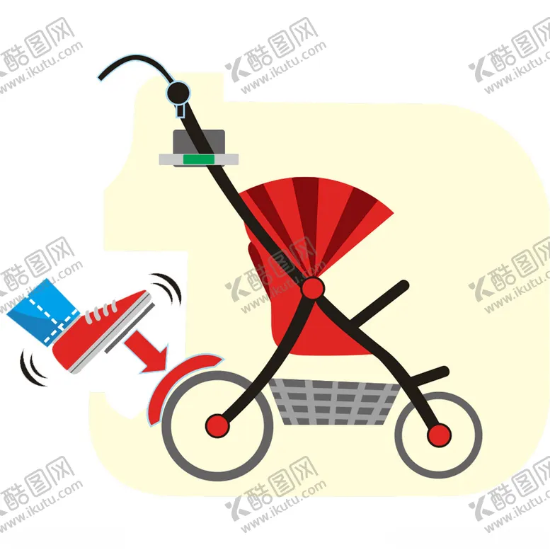 编号：25253402071157118524【酷图网】源文件下载-儿童推车