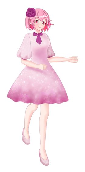 卡通形象礼服服装设计