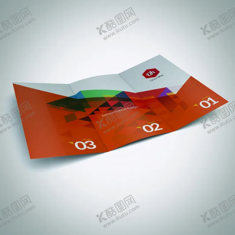编号：44222607011631527925【酷图网】源文件下载-三折页设计效果图