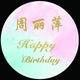 生日KT板