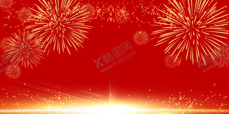 编号：33959106240919346781【酷图网】源文件下载-烟花喜庆背景