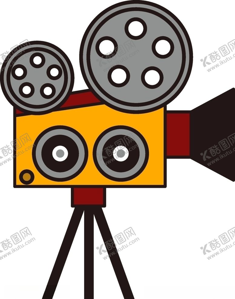 编号：50212409261446099325【酷图网】源文件下载-摄像机卡通素材