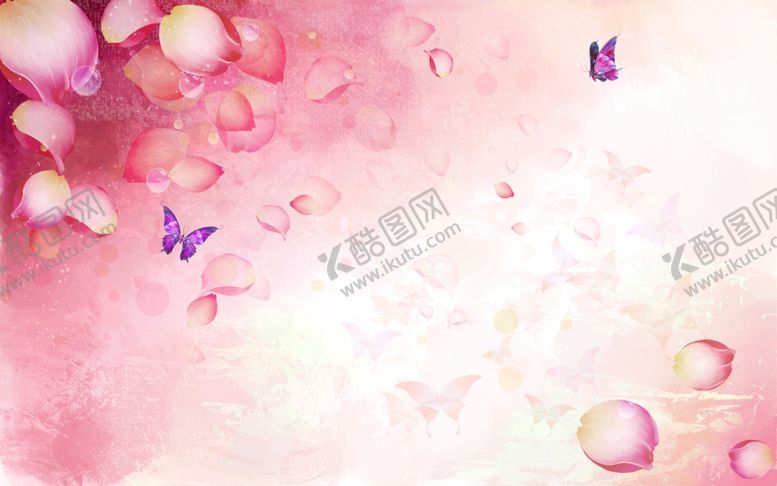 编号：98663009230558054408【酷图网】源文件下载-花卉背景墙