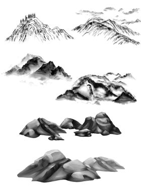 山水免抠