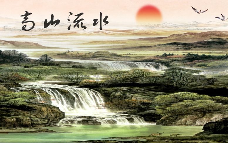 编号：56622110150842113307【酷图网】源文件下载-山水画