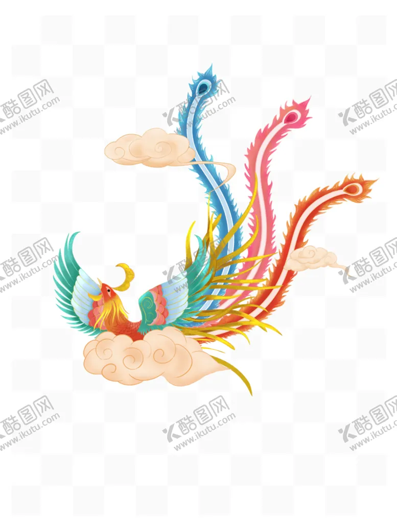 编号：17249610020918335041【酷图网】源文件下载-国潮凤凰