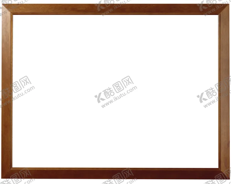 编号：78340203230317495024【酷图网】源文件下载-深棕色木纹画框相框