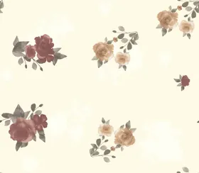小碎花手绘男装大牌数码印