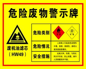 危险废物警示牌