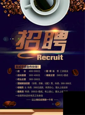 招聘海报
