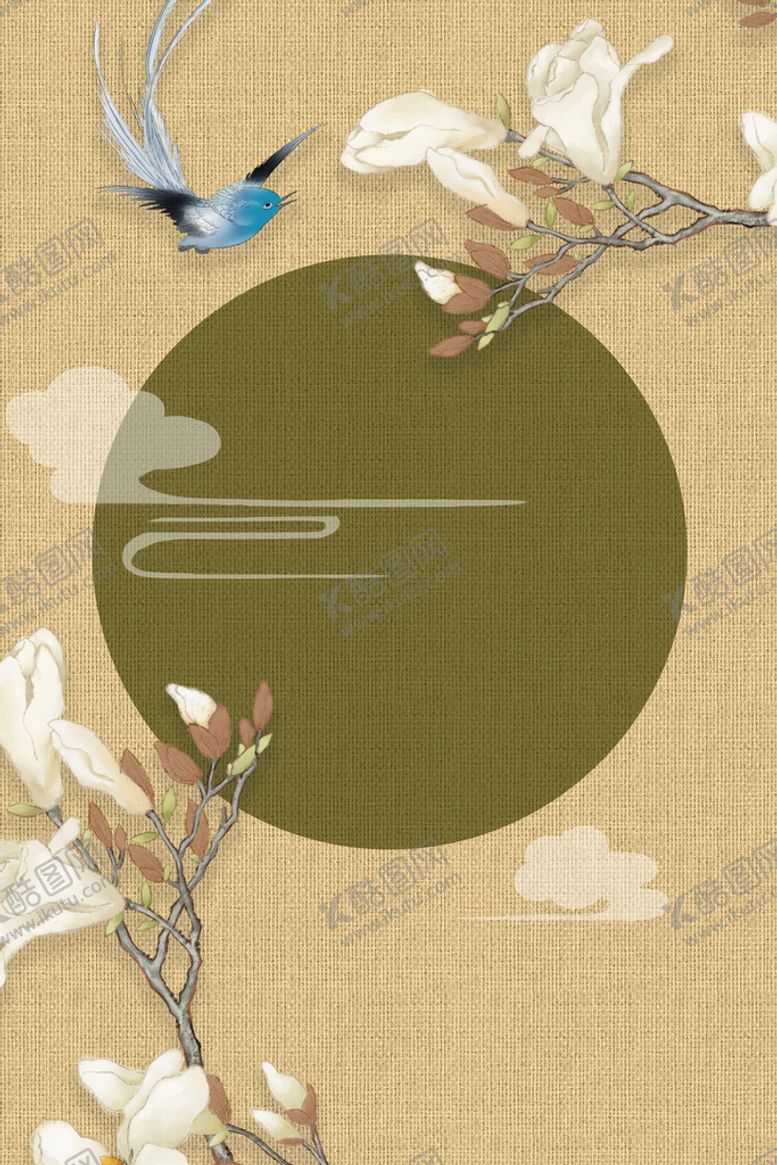 编号：82135410080508551362【酷图网】源文件下载-工笔画背景