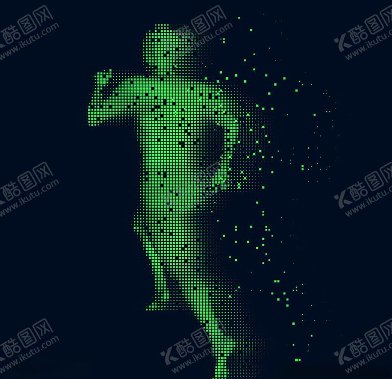 编号：11255207021906047923【酷图网】源文件下载-粒子人物