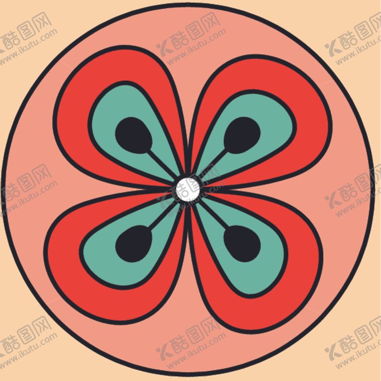 编号：36045910071625419322【酷图网】源文件下载-波西米亚风格花纹图案