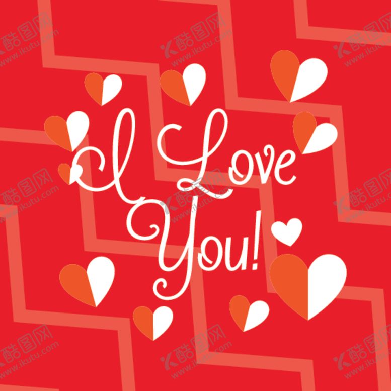 编号：46424909231420162047【酷图网】源文件下载-情侣卡通小人心形设计背景爱心