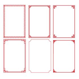编号：60238910112211295129【酷图网】源文件下载-中式边框