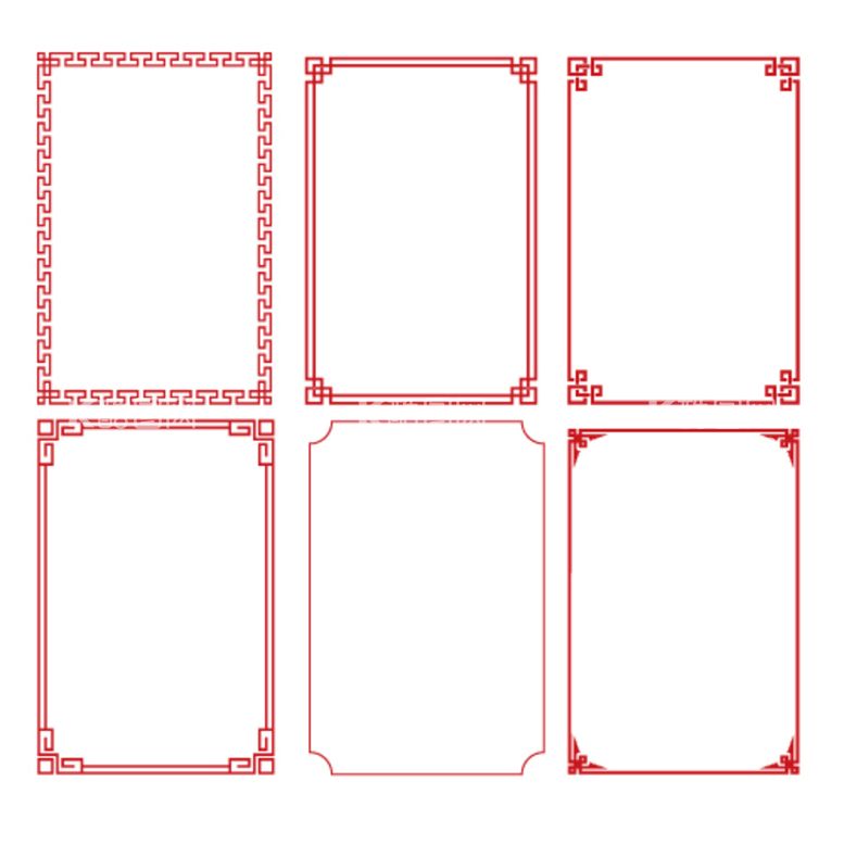 编号：60238910112211295129【酷图网】源文件下载-中式边框