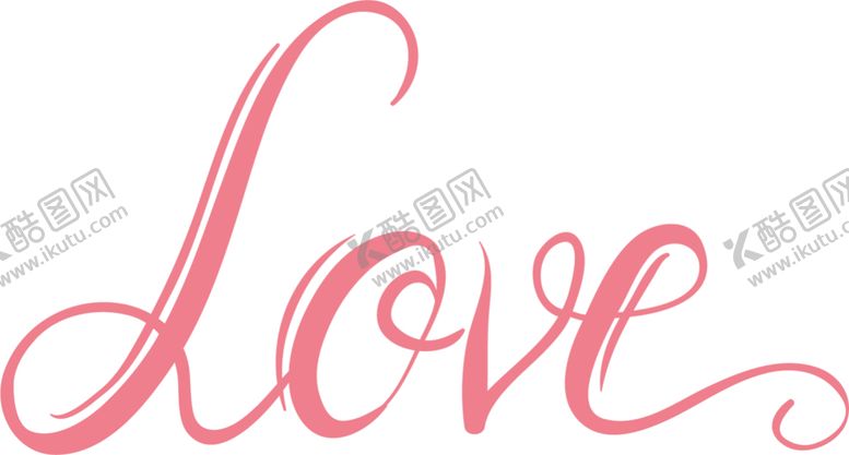 编号：83882305041046023306【酷图网】源文件下载-LOVE七夕字体
