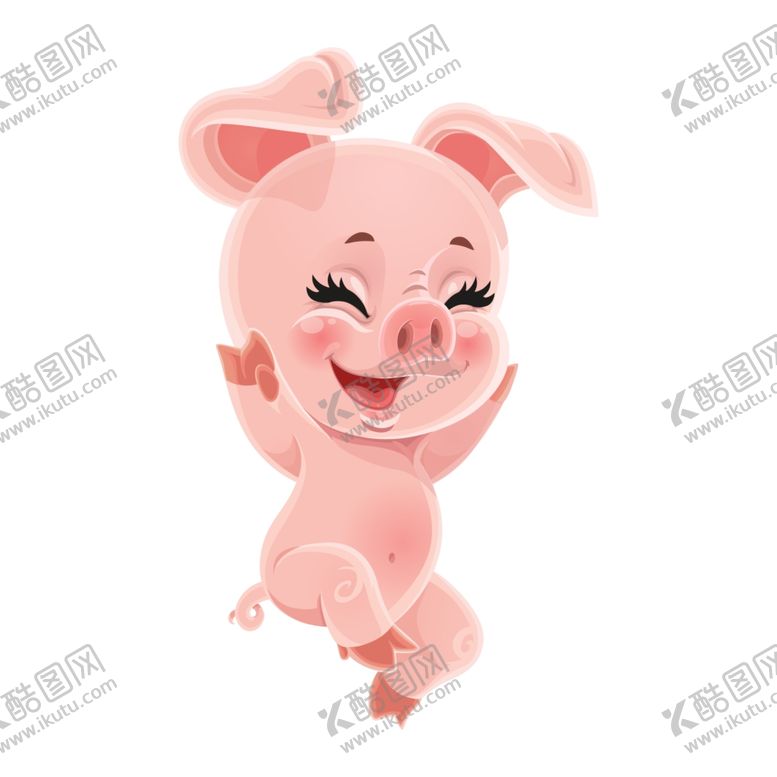 编号：96658604281419067851【酷图网】源文件下载-卡通猪