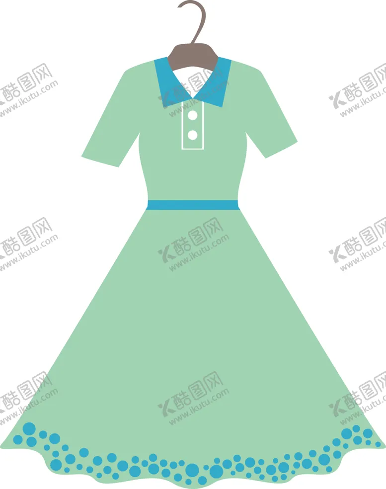 编号：36236102130253101565【酷图网】源文件下载-衣服插画夏季衣服