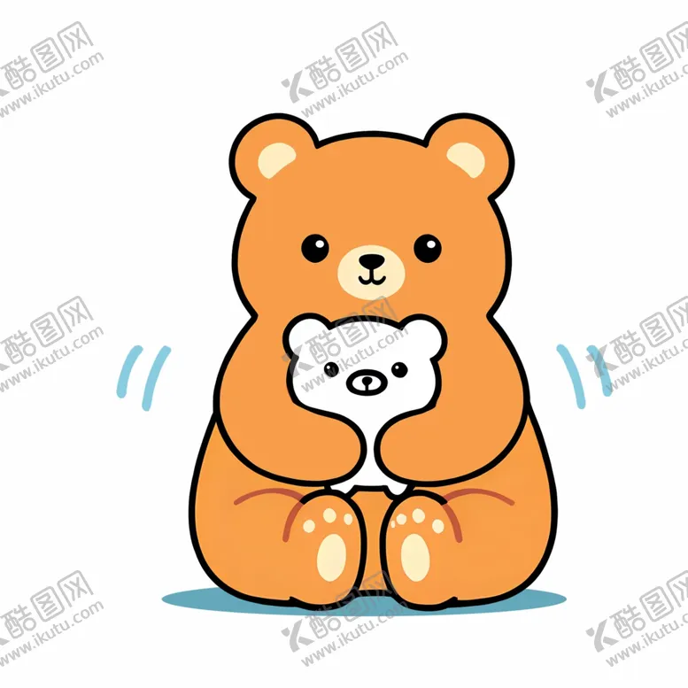 编号：39168803010721339848【酷图网】源文件下载-大熊抱小熊
