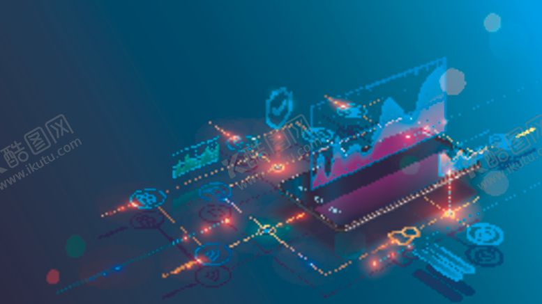 编号：83069010191716306821【酷图网】源文件下载-炫彩科技感插画