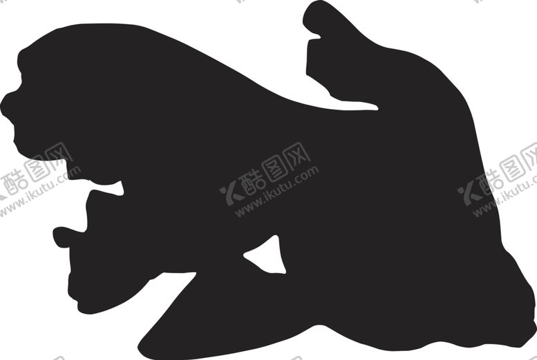 编号：20308904170822079395【酷图网】源文件下载-动物剪影